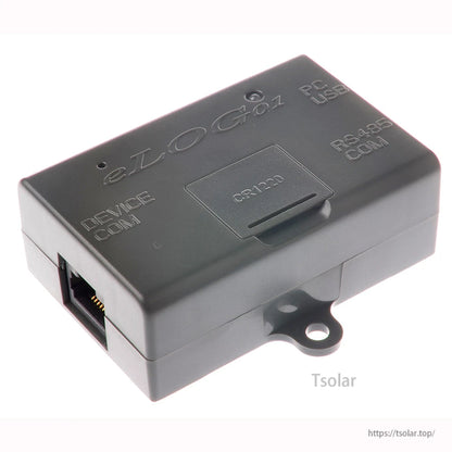 EPEVER eLOG01 RS485 to USB data logger module with device COM port and RS485/USB labels on housing