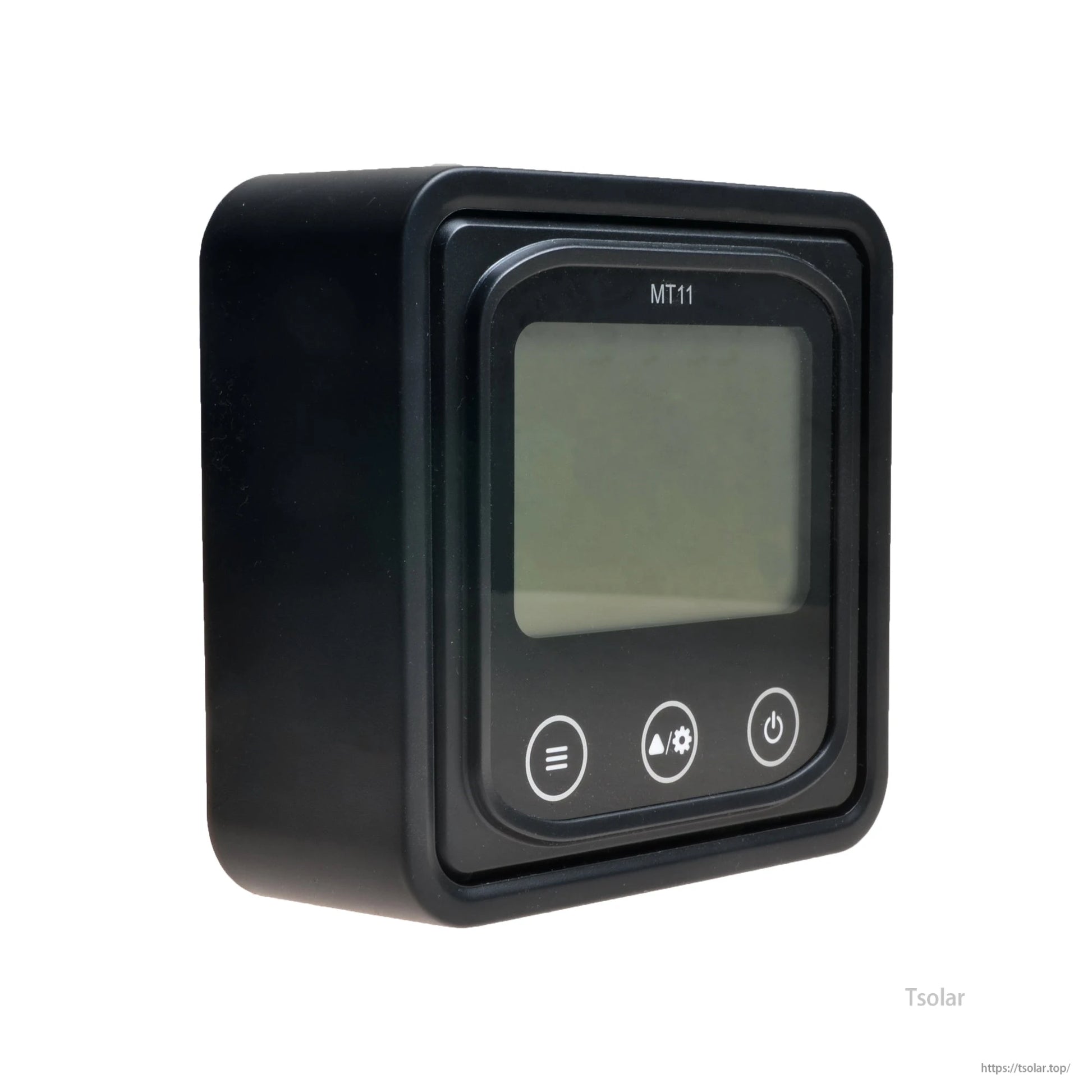 Epever MT11 remote meter with LCD display and three front control buttons in a compact black housing