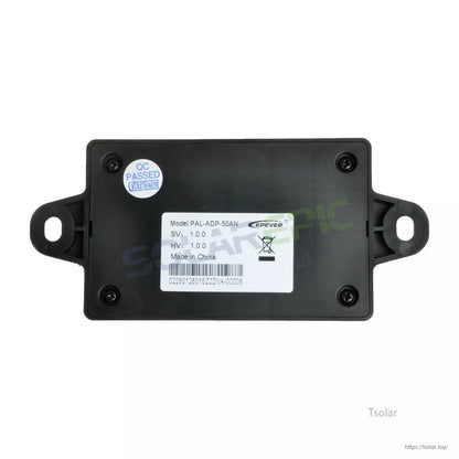 Epever PAL-ADP-50AN PT adapter module in black enclosure with mounting ears, label shows 5V 1A