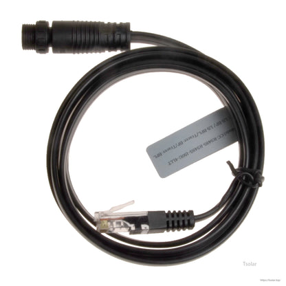 RS485 to RJ45 communication cable with waterproof circular connector for Epever Tracer BP solar controller