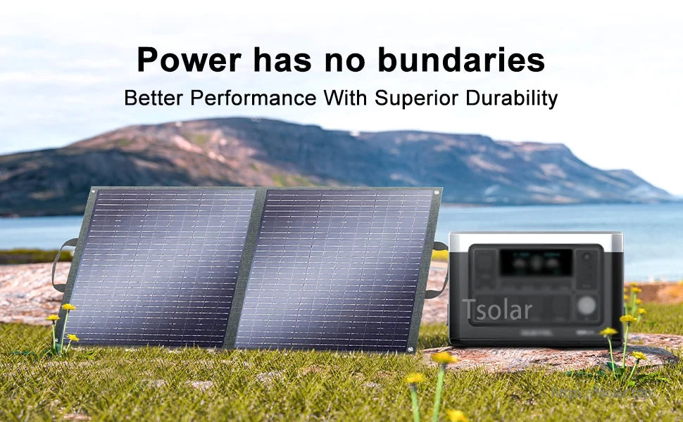 Fodable Solar Panel, Foldable Solar Panel with High Performance and Durability