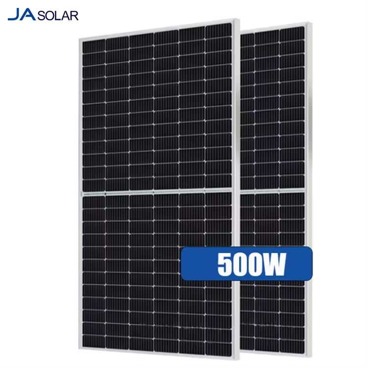 Solar Module 500w JA Solar 500W Solar Panel (480-505 Watt) – TSolar