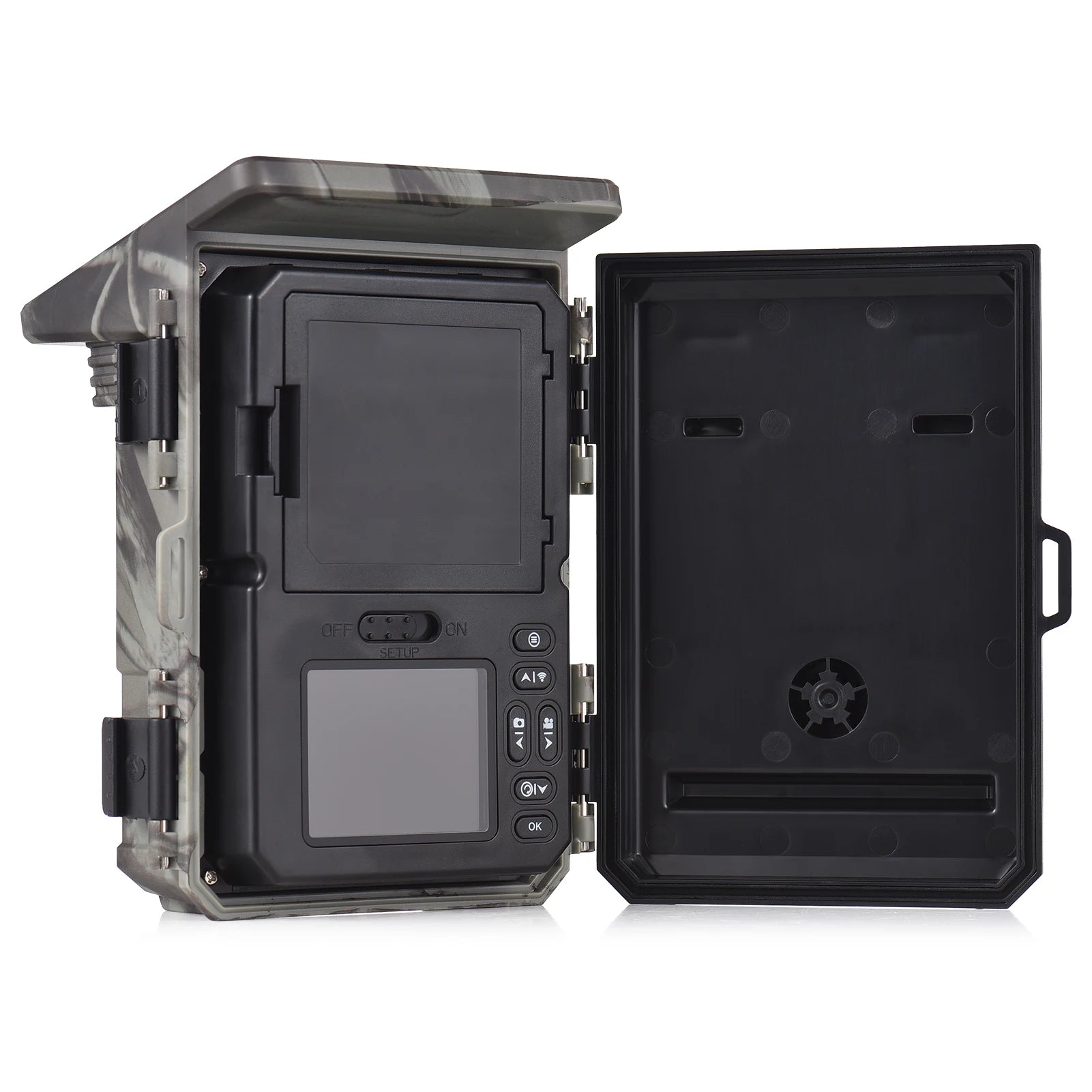 HC-600A Solar Trail Camera, Camera quickly captures fast-moving action.