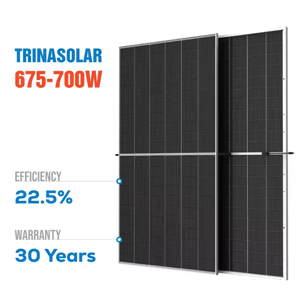 Trina 700 Watt Solar Panel, TrinaSolar 700W Panel: 22.5% Efficiency, 30-Year Warranty