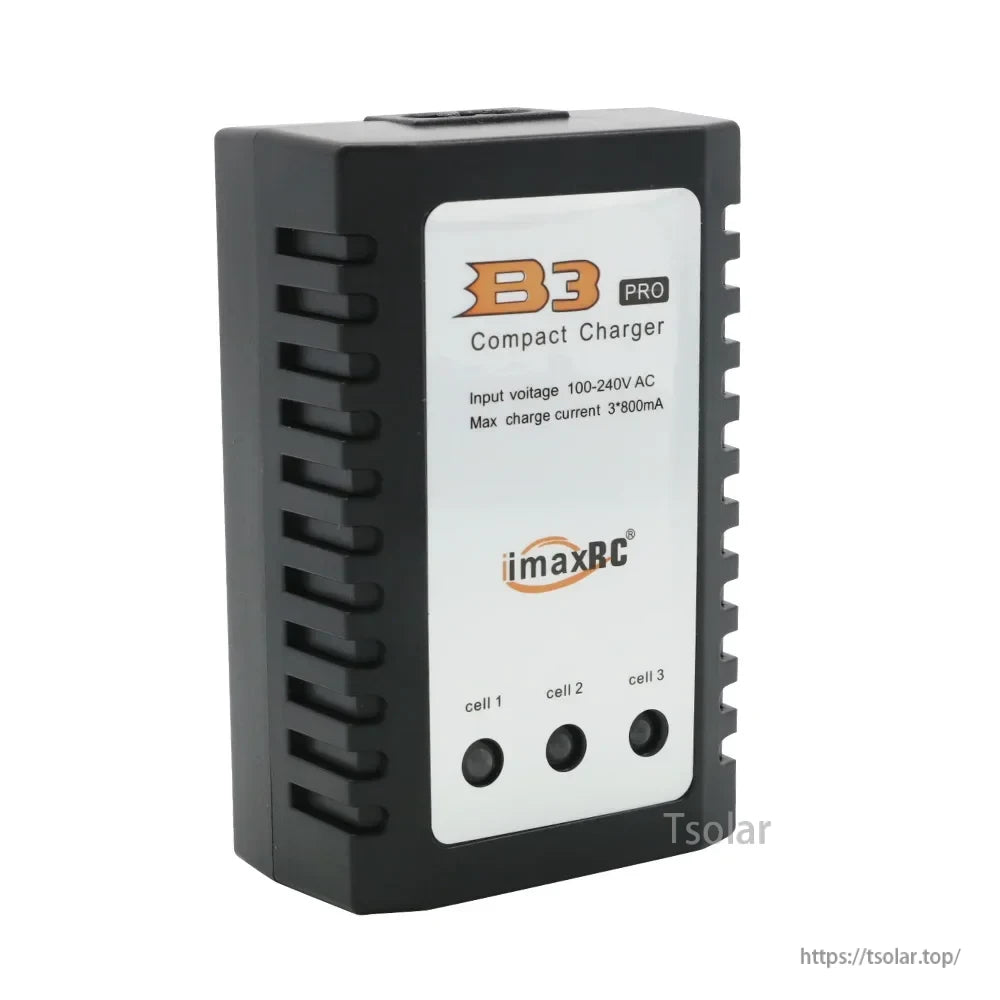 Imax B3 Pro 2S–3S LiPo Battery, Imax B3 Pro Compact Charger 100-240V AC 3*800mA