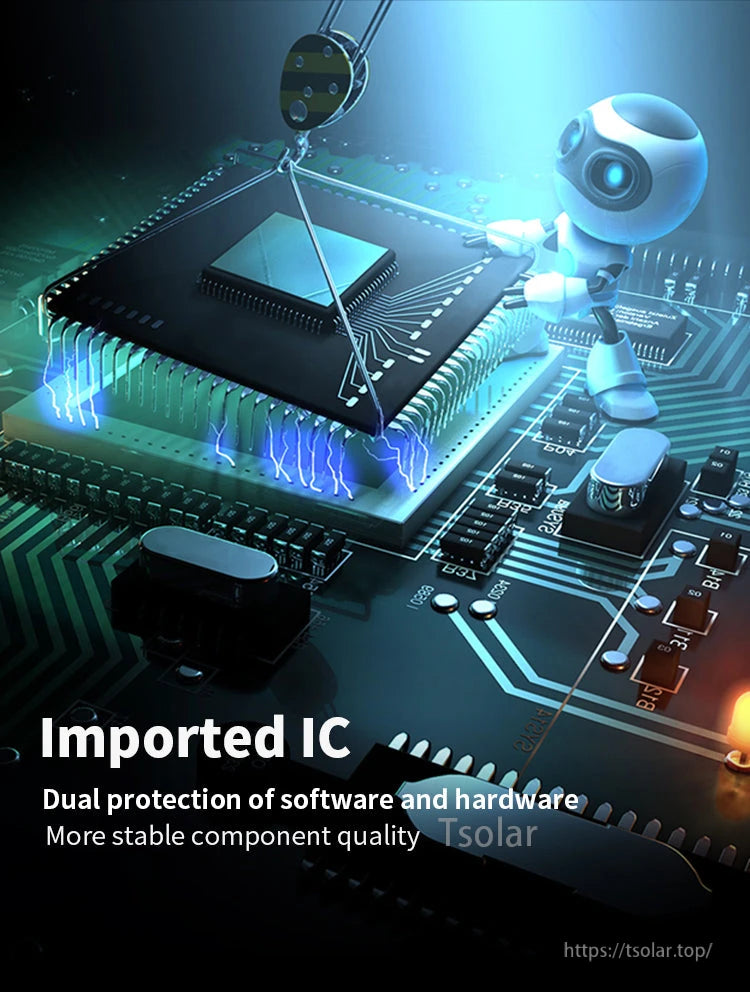 Imported IC protection concept graphic for smart BMS control board (software and hardware protection)