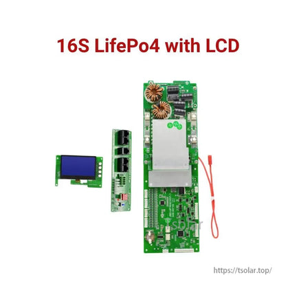 JBD UP16S010 Battery Management System BMS 48V 8S-16S 100A-200A RS485/CAN/UART for ESS Inverters