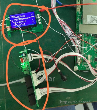 JBD UP16S010 Battery Management System BMS 48V 8S-16S 100A-200A RS485/CAN/UART for ESS Inverters
