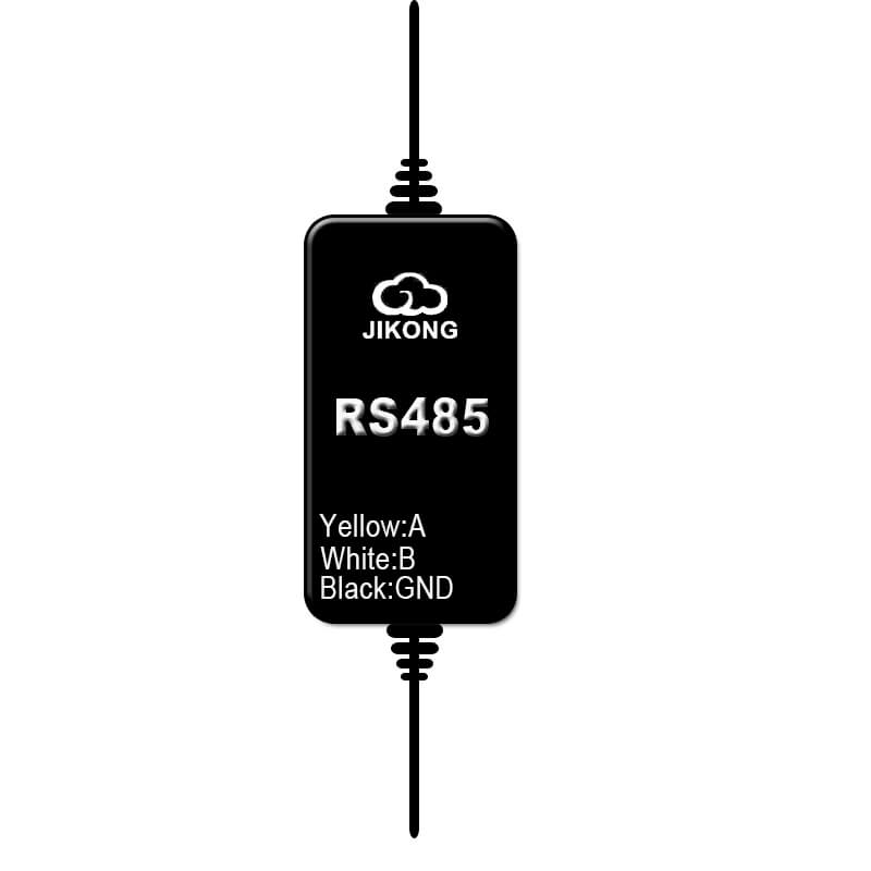 JKBMS RS485 communication module for JIKONG BMS, inline adapter with wire color pinout A/B/GND