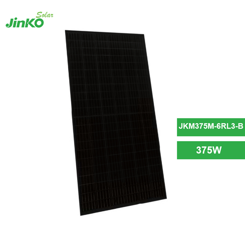 Jinko 375W Solar Panel (JKM375M-6RL3-B) – TSolar
