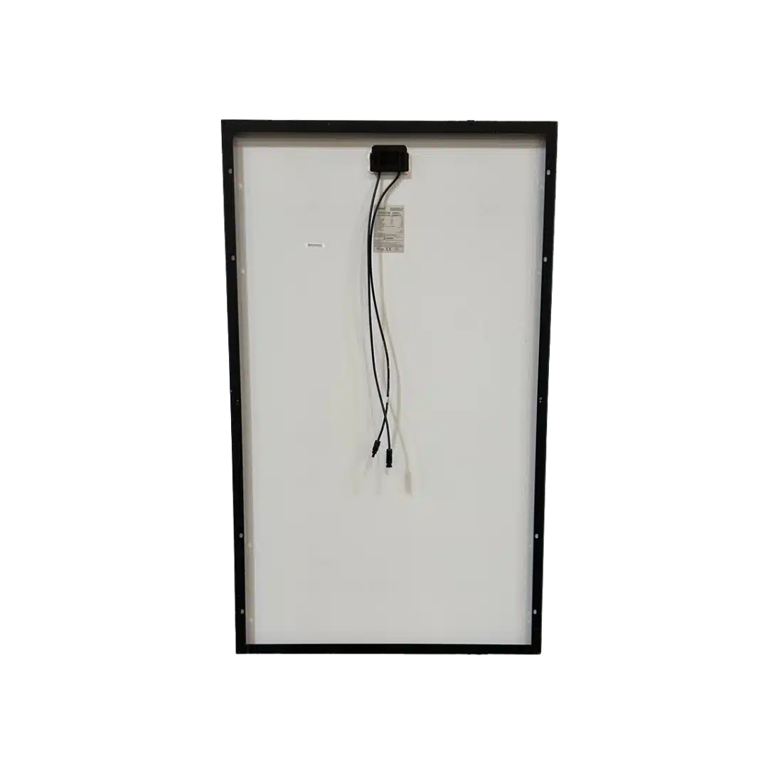 The Jinko 260W solar panel has dimensions of 1650x992x40mm, weighing 19kg, with a maximum power output of 260Wp and operating temperature range -40°C to +85°C.