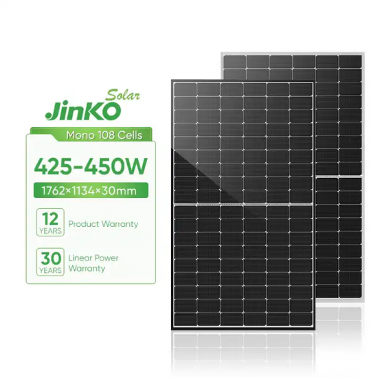 JINCOページ Jinko 450W Solar Panel (425-450 Watt) – TSolar