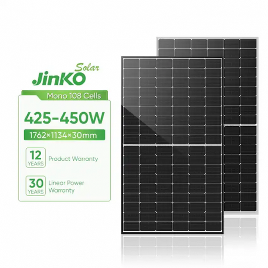 Jinko 450W Solar Panel, 425-450 Watt.