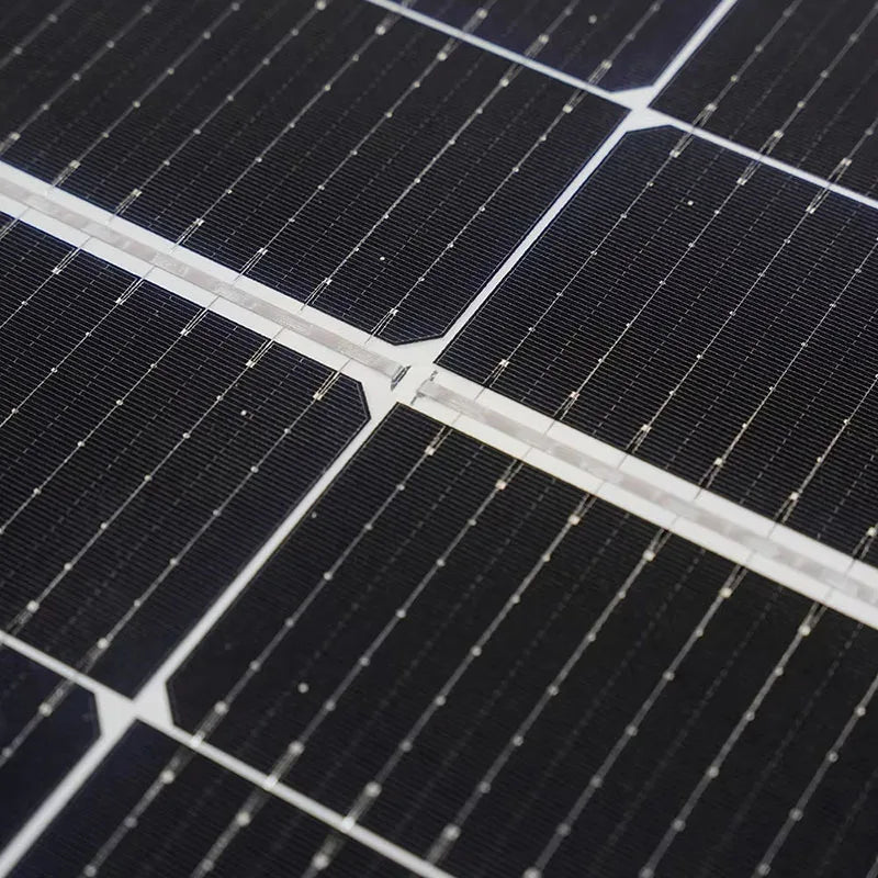 Jinko 450W Solar Panel, Bifacial Power Generation maximizes energy yield by generating extra power from both sides, increasing overall energy output.