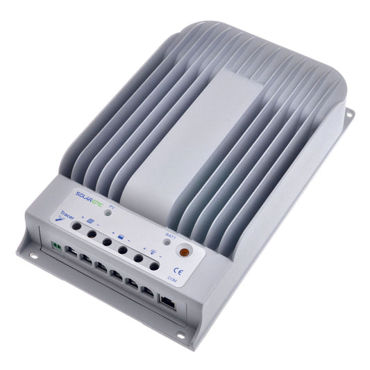 EPEVER Tracer BN MPPT solar charge controller with finned aluminum heat-sink case and PV/battery terminals