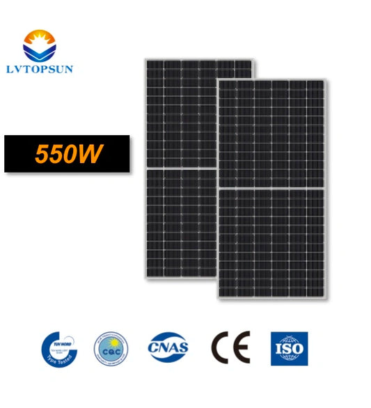 LVTOPSUN 550W Solar Panel