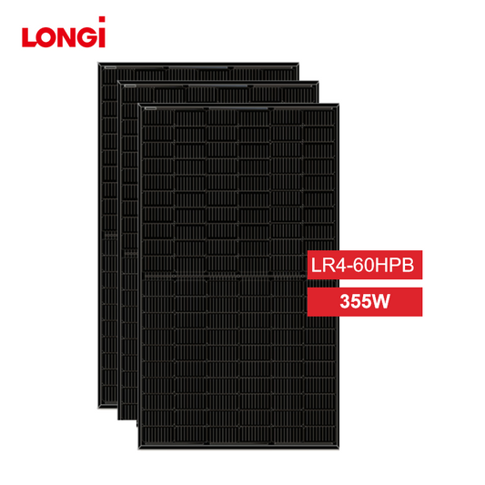 LonGi 355W Solar Panel (LR4-60HPB, 345-370 Watt)