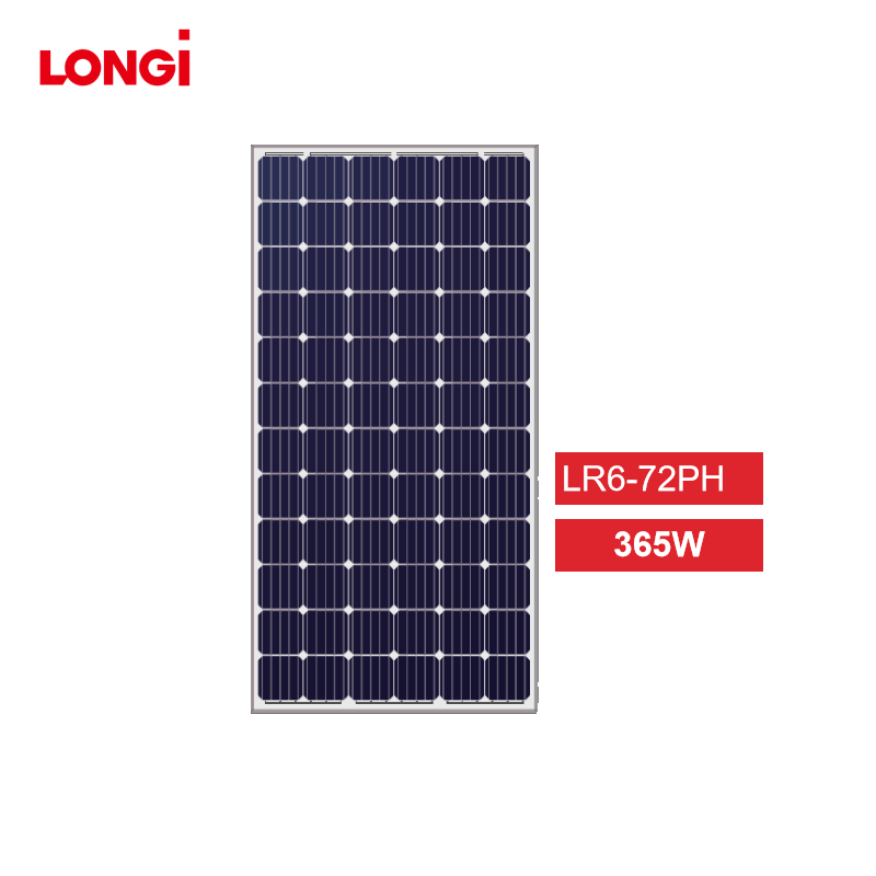 LonGi 365W Solar Panel (LR6-72PH, 360-380 Watt)