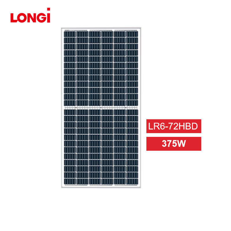 LonGi 375W Solar Panel (LR6-72HBD, 360-385 Watt)