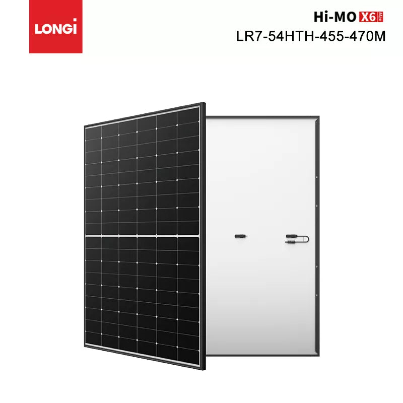LonGi 470W Solar Panel, A solar panel with high efficiency and 470W power output, suitable for residential and commercial use.