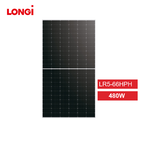 LonGi 480W Solar Panel (LR5-66HPH 480~505M)