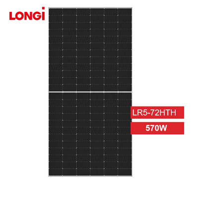 LonGi 570W Solar Panel (LR5-72HTH 560~580M) – TSolar LonGi 570W Solar Panel (LR5-72HTH 560~580M) – TSolar