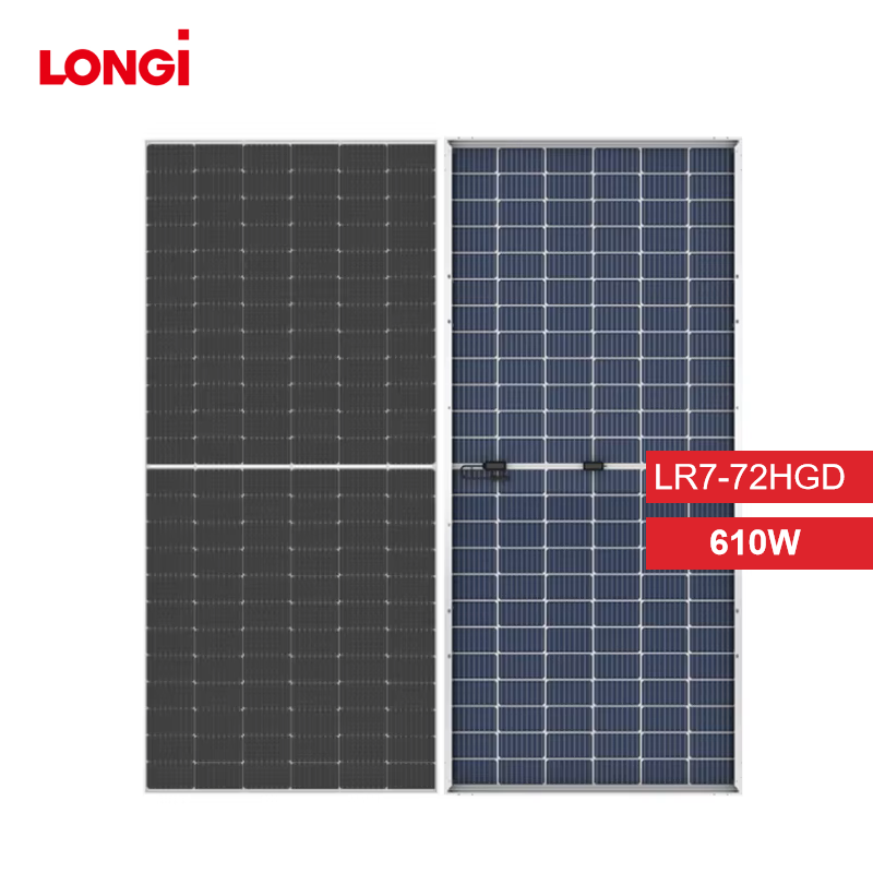 Solar Controller Longi LonGi 610W Solar Panel (Hi-MO7, LR7-72HGD, Bifacial) – TSolar