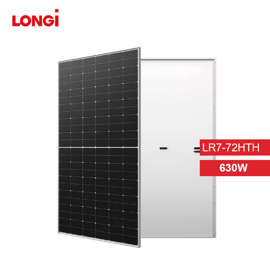 LonGi 630W Solar Panel (Hi-Mo X6 Max Scientist LR7-72HTH 620~630M)