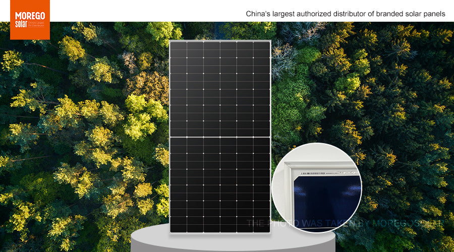 MOREGO presents LonGi 670W Solar Panel.