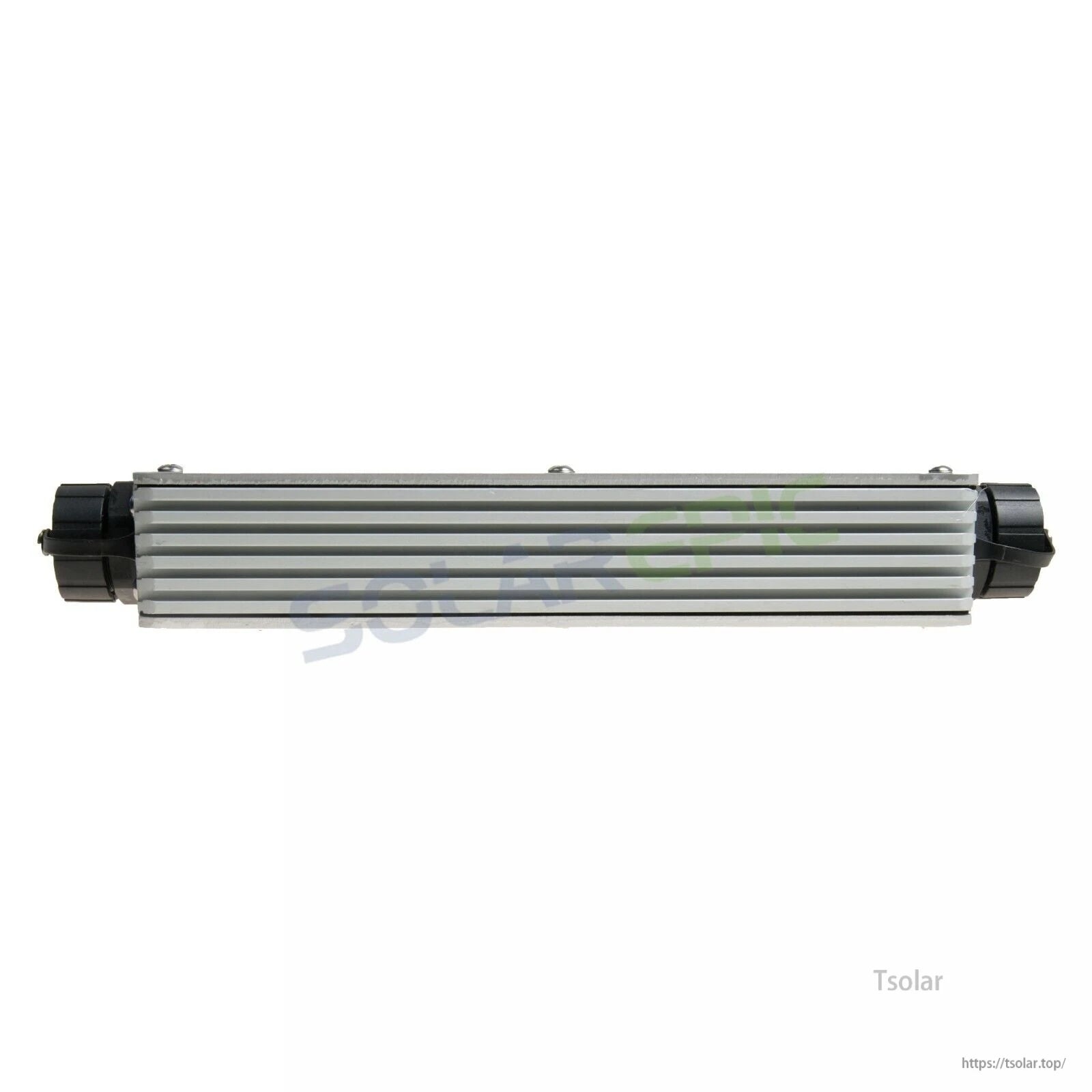 MPPT 700W Waterproof Grid Tie Inverter, MPPT 700W waterproof grid-tie inverter with finned aluminum heatsink body and sealed black end caps