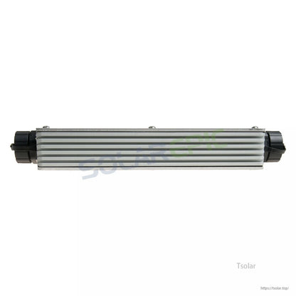 MPPT 700W Waterproof Grid Tie Inverter, MPPT 700W waterproof grid-tie inverter with finned aluminum heatsink body and sealed black end caps