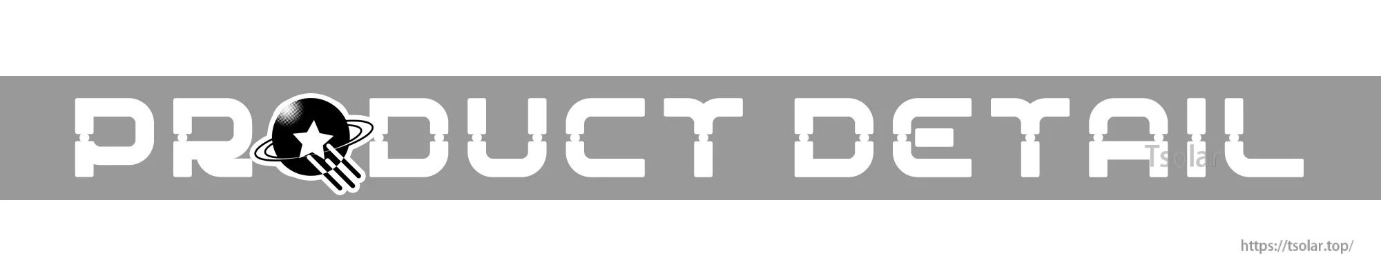 Product detail header banner