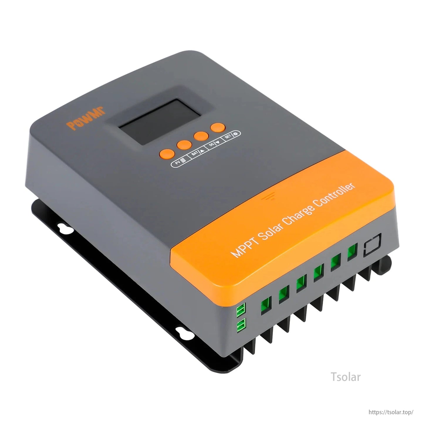 PowMr 60A MPPT Solar Charge Controller for off-grid systems (12V/24V/36V/48V), with efficient energy management and durable design.