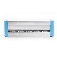 Epever SHI series off-grid pure sine wave inverter with aluminum case, blue end caps, and multiple AC outlets
