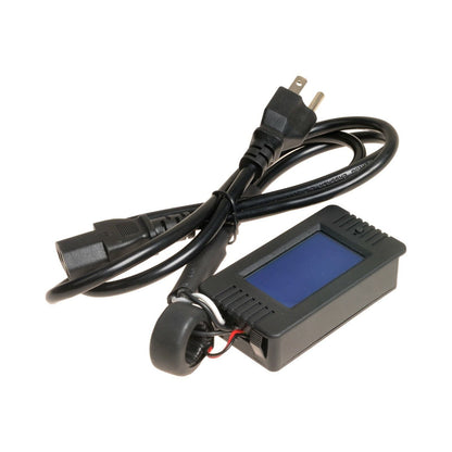 1200W Waterproof Grid Tie Inverter, LCD power monitor module with current transformer clamp sensor and AC plug cable for grid-tie inverter setup