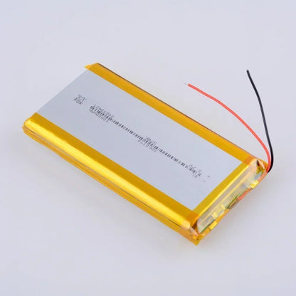 1260110 Lithium Polymer Battery 3.7V 10000mAh Li‑Po Rechargeable Cell for Power Bank, Laptop, LED & Camping DIY