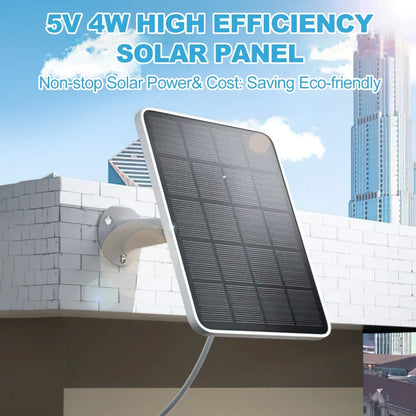 Arlo Ultra 2 Solar Panel, Eco-friendly high-efficiency solar panel provides non-stop energy and cost savings.