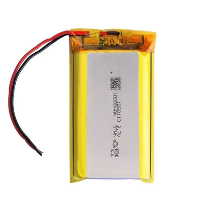 1260110 Lithium Polymer Battery 3.7V 10000mAh Li‑Po Rechargeable Cell for Power Bank, Laptop, LED & Camping DIY