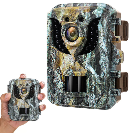 16MP 1080P Mini Hunting Trail Camera With Night Vision IP66 Waterproof