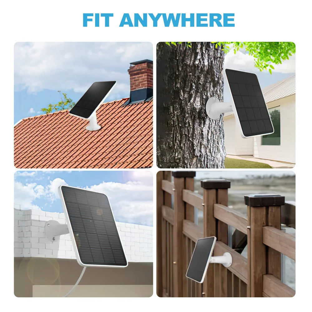 Arlo Ultra 2 Solar Panel, Secure magnetic connector for reliable Arlo camera connection.