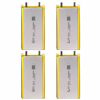 1260110 Lithium Polymer Battery 3.7V 10000mAh Li‑Po Rechargeable Cell for Power Bank, Laptop, LED & Camping DIY