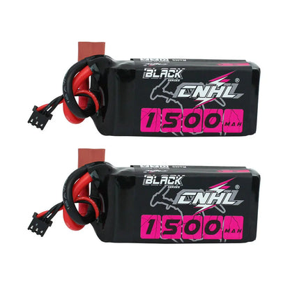 2pcs CNHL 2S Lipo Battery 7.4V 1100/1300/1500mAh 100C with XT60 or T/Dean Plug for RC FPV Drone Airplane Quadcopter