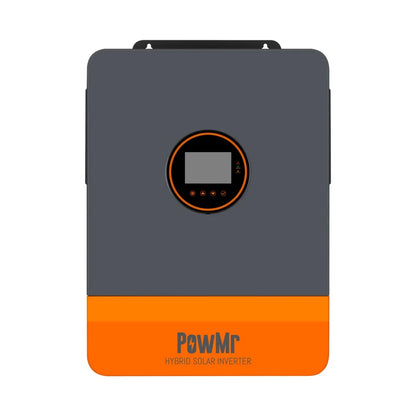 PowMr POW-SunSmart 6.5KP 48V 6.5kW split-phase solar inverter, front view with LCD control panel