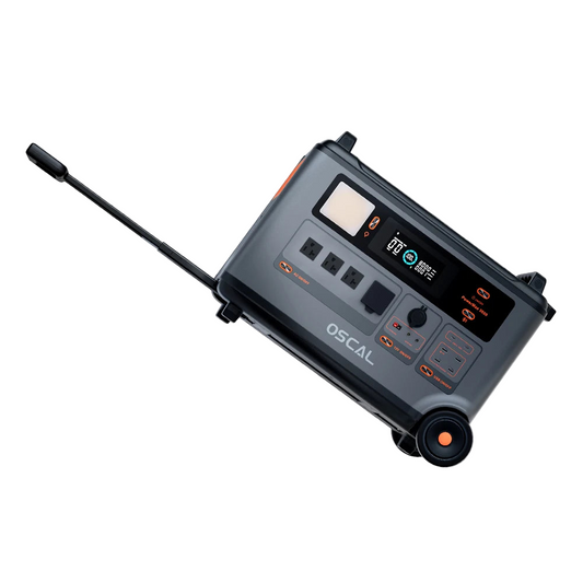 Oscal Blackview PowerMax 3600 Rugged Power Station, 3600Wh LiFePO4, 3600W, 14 Outputs, 57.6kWh Expansion