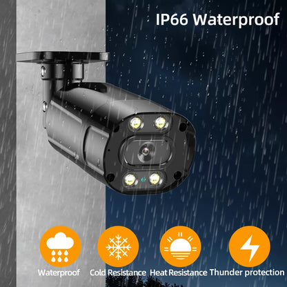 Devoccvo 32CH 5MP CCTV Camera , Rugged outdoor device with waterproof and shock-resistant design.