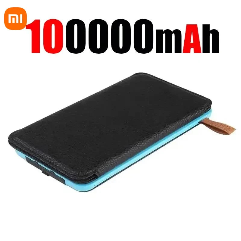 Xiaomi Solar Power Bank 20000mAh With 4-Panel Foldable Solar Charger, Dual USB, Type-C Input, 9-LED Light, Wireless Qi