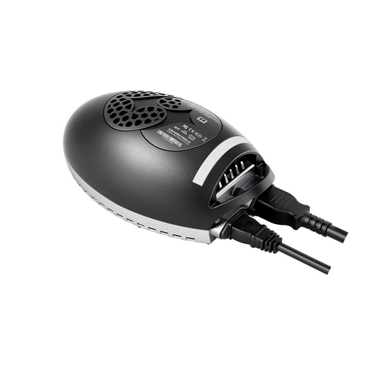 DALY Charging Ball 500W 20A lithium battery charger 24V, compact oval housing with AC and DC leads