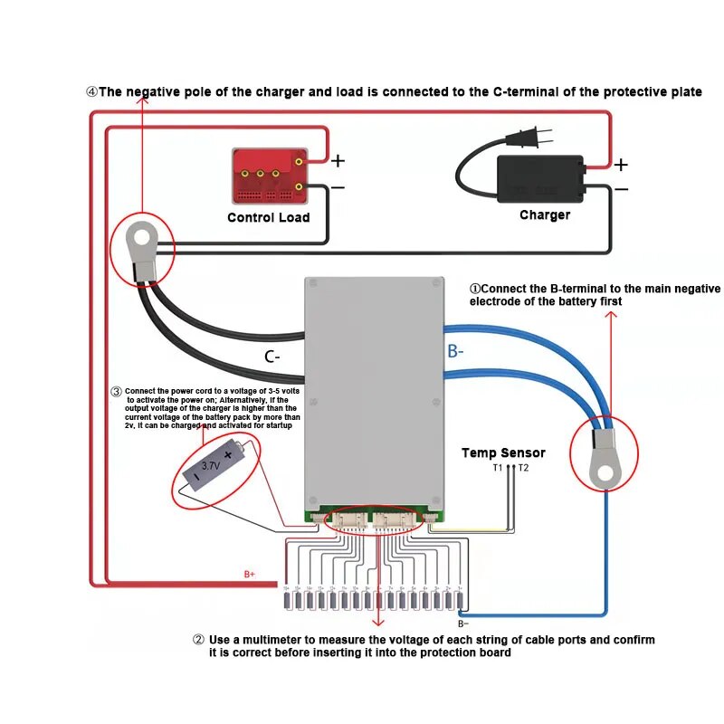 ANT BMS 17S-24S Smart Lifepo4 li-ion LTO Battery Protection Board
