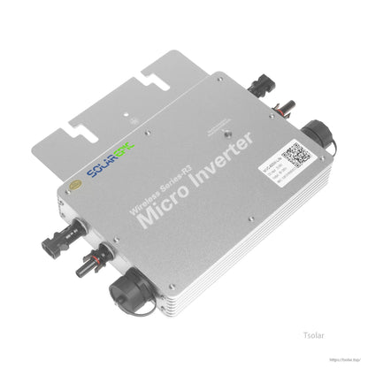 SolarEpic Grid Tie Inverter 600W/700W/800W, Wireless Waterproof IP65, DC22-60V to AC120/230V WiFi Monitor