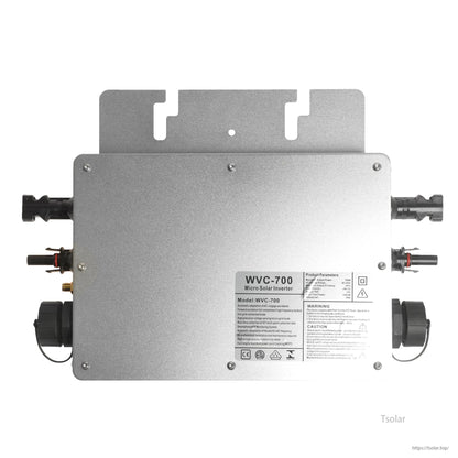 SolarEpic Grid Tie Inverter 600W/700W/800W, Wireless Waterproof IP65, DC22-60V to AC120/230V WiFi Monitor